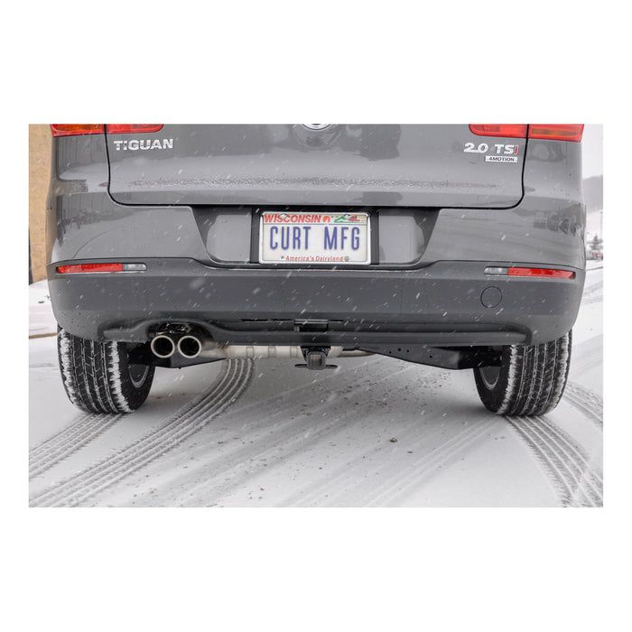 CURT 12097 Class 2 Trailer Hitch; 1-1/4in. Receiver; Select Volkswagen Tiguan - Truck Part Superstore
