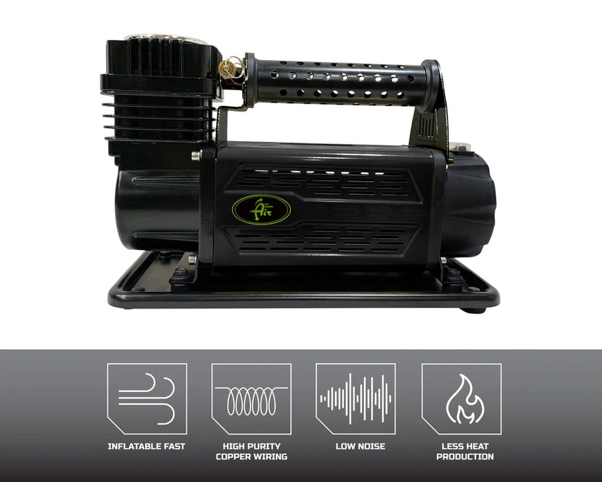 Up Down Air 12099917 Air Compressor System 5.6 CFM With Storage Bag Hose & Attachments Single Motor Up Down Air - Truck Part Superstore