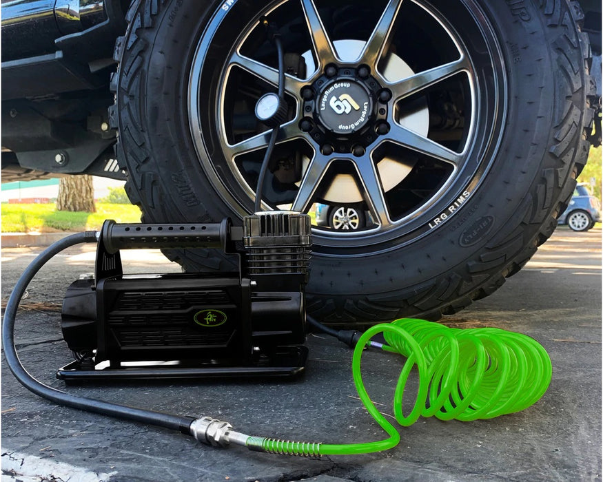 Up Down Air 12099917 Air Compressor System 5.6 CFM With Storage Bag Hose & Attachments Single Motor Up Down Air - Truck Part Superstore
