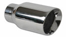 Vibrant Performance 1209 Round Stainless Steel Tip; 3 in.; Double Wall; Angle Cut; 6.5 in. Long; - Truck Part Superstore