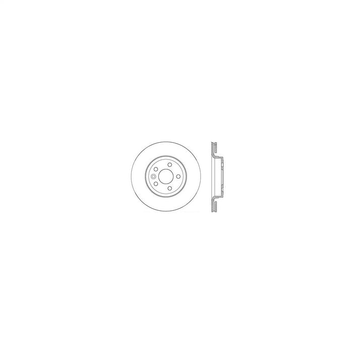 StopTech 120.39047CRY StopTech Premium Cryostop Rotor; Rear - Truck Part Superstore
