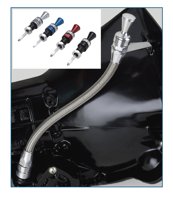 Lokar 1211334 Anchor Tight Locking Flexible Transmission Dipstick - Truck Part Superstore