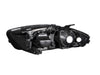 ANZO USA 121020 Crystal Headlight Set; Clear Lens; Black Housing; Pair; - Truck Part Superstore