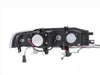 Anzo USA 121048 Projector Headlight Set; Clear Lens; Black Housing; Pair; 1 pc.; - Truck Part Superstore