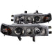 Anzo USA 121048 Projector Headlight Set; Clear Lens; Black Housing; Pair; 1 pc.; - Truck Part Superstore