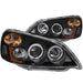 Anzo USA 121055 Projector Headlight Set w/Halo; Clear Lens; Black Housing; Pair; - Truck Part Superstore
