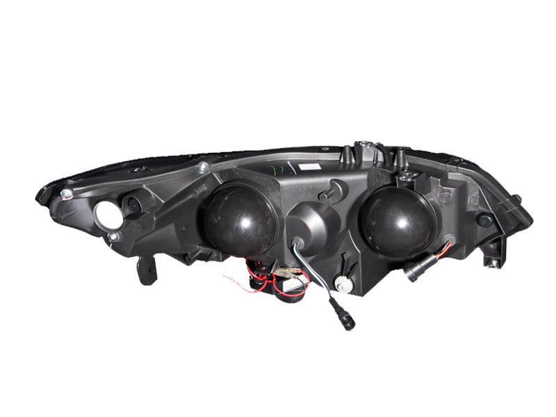 Anzo USA 121062 Projector Headlight Set w/Halo; Clear Lens; Black Housing; Pair; CCFL; - Truck Part Superstore