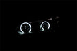 Anzo USA 121062 Projector Headlight Set w/Halo; Clear Lens; Black Housing; Pair; CCFL; - Truck Part Superstore