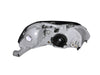 Anzo USA 121070 Crystal Headlight Set; Clear Lens; Black Housing; Pair; - Truck Part Superstore