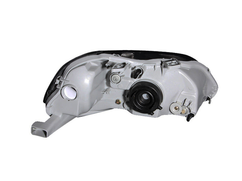 Anzo USA 121070 Crystal Headlight Set; Clear Lens; Black Housing; Pair; - Truck Part Superstore