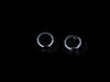 Anzo USA 121077 Projector Headlight Set w/Halo; Clear Lens; Black Housing; Pair; - Truck Part Superstore