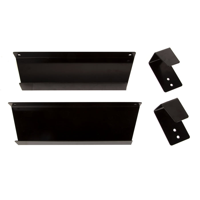 Rugged Ridge 12107.14 Wall Mount Freedom Panel Holder; Incl. 2 Pairs Of Brackets; - Truck Part Superstore