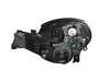 Anzo USA 121121 Crystal Headlight Set; Clear Lens; Black Housing; Pair; - Truck Part Superstore