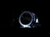 Anzo USA 121123 Crystal Headlight Set w/Halo; Clear Lens; Black Housing; Pair; - Truck Part Superstore