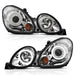 Anzo USA 121143 Projector Headlight Set w/Halo - Truck Part Superstore