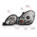Anzo USA 121143 Projector Headlight Set w/Halo - Truck Part Superstore