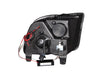 Anzo USA 121166 Projector Headlight Set w/Halo; Clear Lens; Black Housing; Pair; CCFL; - Truck Part Superstore