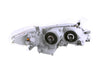 Anzo USA 121181 Projector Headlight Set w/Halo; Clear Lens; Black Housing; Pair; - Truck Part Superstore