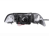 Anzo USA 121192 Crystal Headlight Set; Clear Lens; Black Housing; Pair; w/Corner Lights; - Truck Part Superstore