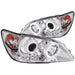 ANZO USA 121200 Projector Headlight Set w/Halo; Clear Lens; Chrome Housing; Pair; - Truck Part Superstore