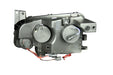 Anzo USA 121217 Projector Headlight Set w/Halo; Clear Lens; Chrome Housing; Pair; CCFL; - Truck Part Superstore