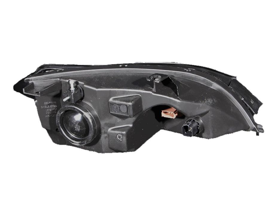 Anzo USA 121229 Crystal Headlight Set; Clear Lens; Black Housing; Pair; - Truck Part Superstore