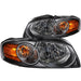 Anzo USA 121235 Crystal Headlight Set; Clear Lens; Black Housing; Pair; - Truck Part Superstore