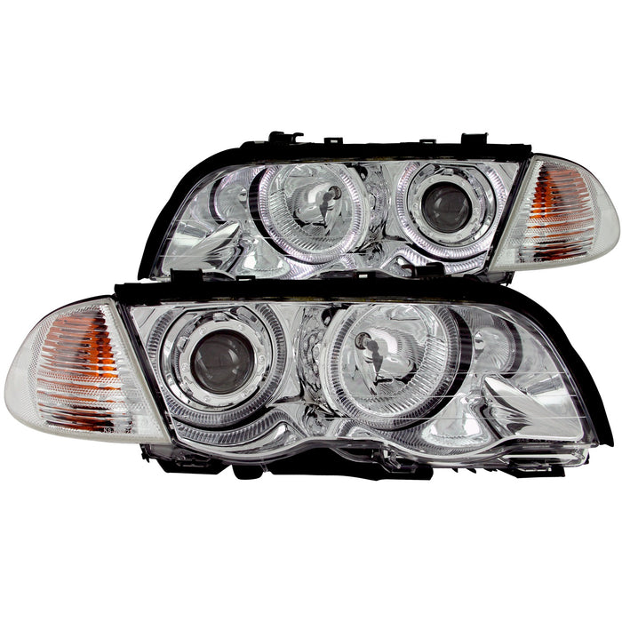 ANZO USA 121260 Projector Headlight Set w/Halo - Truck Part Superstore