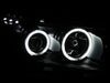 Anzo USA 121280 Projector Headlight Set w/Halo; Clear Lens; Black Housing; Pair; - Truck Part Superstore