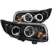 Anzo USA 121280 Projector Headlight Set w/Halo; Clear Lens; Black Housing; Pair; - Truck Part Superstore