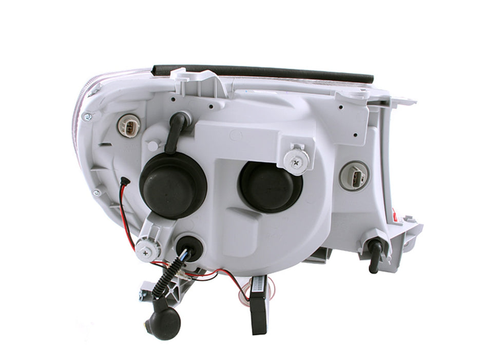 Anzo USA 121281 Projector Headlight Set w/Halo; Clear Lens; Chrome Housing; Pair; - Truck Part Superstore