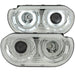 Anzo USA 121307 Projector Headlight Set w/Halo; Clear Lens; Chrome Housing; Pair; CCFL; - Truck Part Superstore