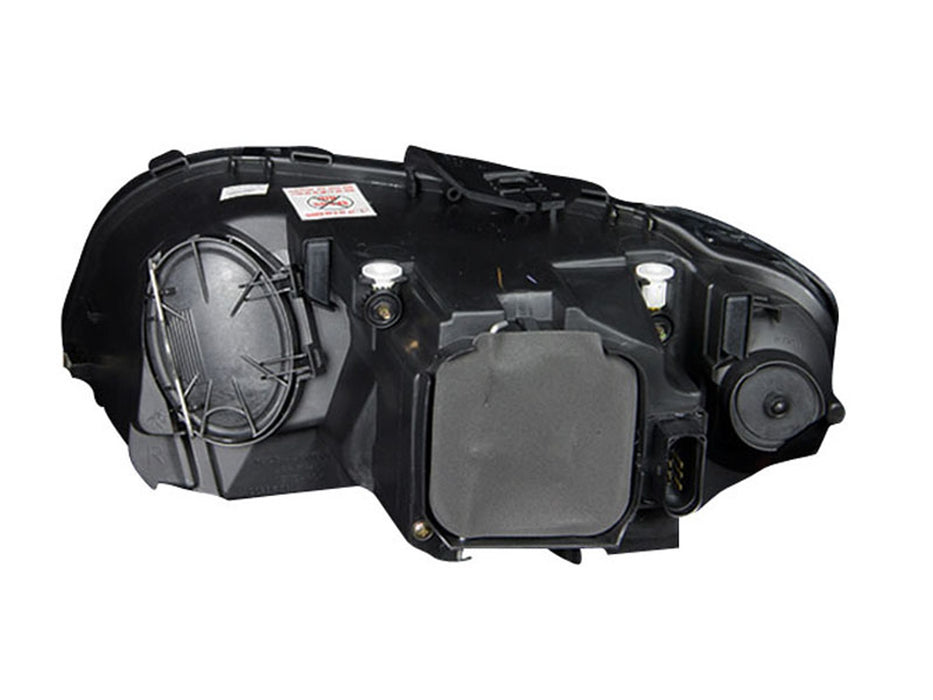Anzo USA 121322 Projector Headlight Set; Clear Lens; Black Housing; Pair; R8 Style; - Truck Part Superstore
