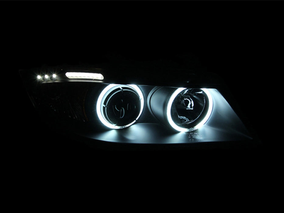 Anzo USA 121335 Projector Headlight Set w/Halo - Truck Part Superstore