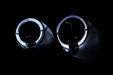 Anzo USA 121357 Projector Headlight Set w/Halo; Clear Lens; Black Housing; Pair; - Truck Part Superstore