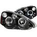Anzo USA 121359 Projector Headlight Set w/Halo; Clear Lens; Black Housing; Pair; - Truck Part Superstore