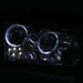 Anzo USA 121382 Projector Headlight Set w/Halo; Clear Lens; Chrome Housing; Pair; - Truck Part Superstore