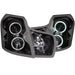 Anzo USA 121417 Projector Headlight Set w/Halo; Clear Lens; Black Housing; Pair; CCFL; - Truck Part Superstore