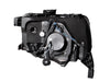 ANZO USA 121431 Projector Headlight Set w/Halo; Clear Lens; Chrome Housing; Pair; - Truck Part Superstore