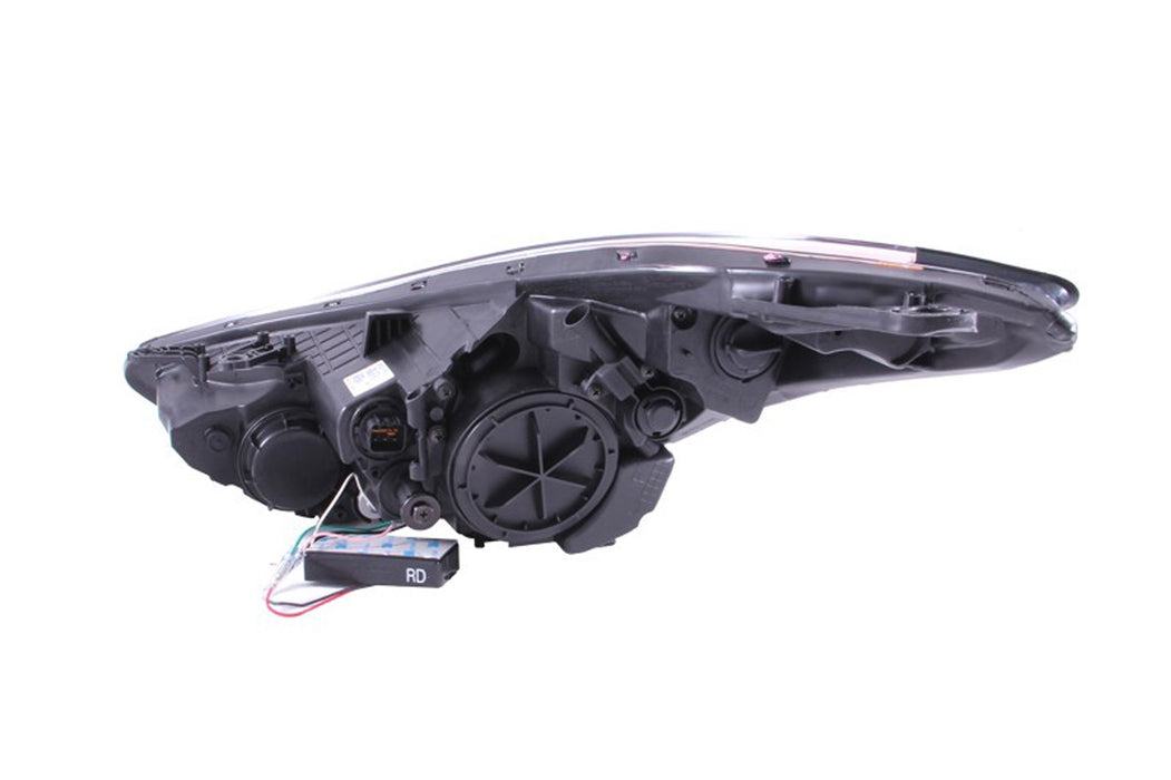 Anzo USA 121456 Projector Headlight Set w/Halo; Clear Lens; Black Housing; Pair; CCFL; - Truck Part Superstore