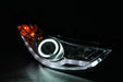 Anzo USA 121456 Projector Headlight Set w/Halo; Clear Lens; Black Housing; Pair; CCFL; - Truck Part Superstore