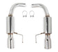 Flowtech 12145FLT Axle-Back Exhaust System - Truck Part Superstore