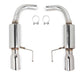 Flowtech 12145FLT Axle-Back Exhaust System - Truck Part Superstore