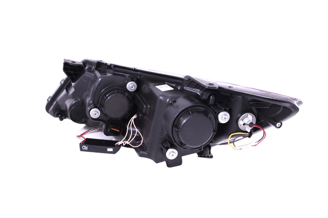 Anzo USA 121460 Projector Headlight Set w/Halo; Clear Lens; Black Housing; Pair; CCFL; - Truck Part Superstore