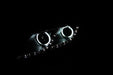 Anzo USA 121460 Projector Headlight Set w/Halo; Clear Lens; Black Housing; Pair; CCFL; - Truck Part Superstore