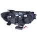 Anzo USA 121489 Projector Headlight Set w/Halo; Clear Lens; Chrome Housing; Pair; CCFL; - Truck Part Superstore