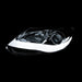 Anzo USA 121490 Projector Headlight Set; Clear Lens; Black Housing; Pair; w/Plank Style Design; - Truck Part Superstore