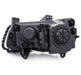 Anzo USA 121495 Projector Headlight Set; Clear Lens; Black Housing; Pair; w/Plank Style Design; - Truck Part Superstore