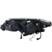 Anzo USA 121512 Projector Headlight Set w/Halo; Clear Lens; Black Housing; Pair; - Truck Part Superstore