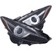 Anzo USA 121522 Projector Headlight Set w/Halo; Black w/Amber; - Truck Part Superstore